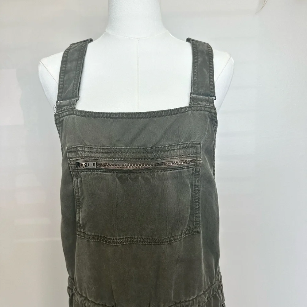Wilfred Free Aritzia Valletta Overalls Olive Green XS - Picture 5 of 7